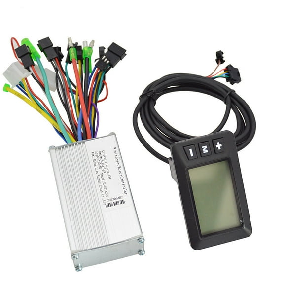 Soidarity Kit de Panel, conjunto de controlador, suministros para Scooter, accesorios mejorados profesionales multifuncionales multiusos, Motor Bicicletas eléctricas 24-48V