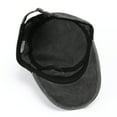 thumbnail image 6 of iHPH7 Casual Hats for Men Cadet Cap Army Hat Outdoor Hat Cadet Hat, Black One Size, 6 of 7