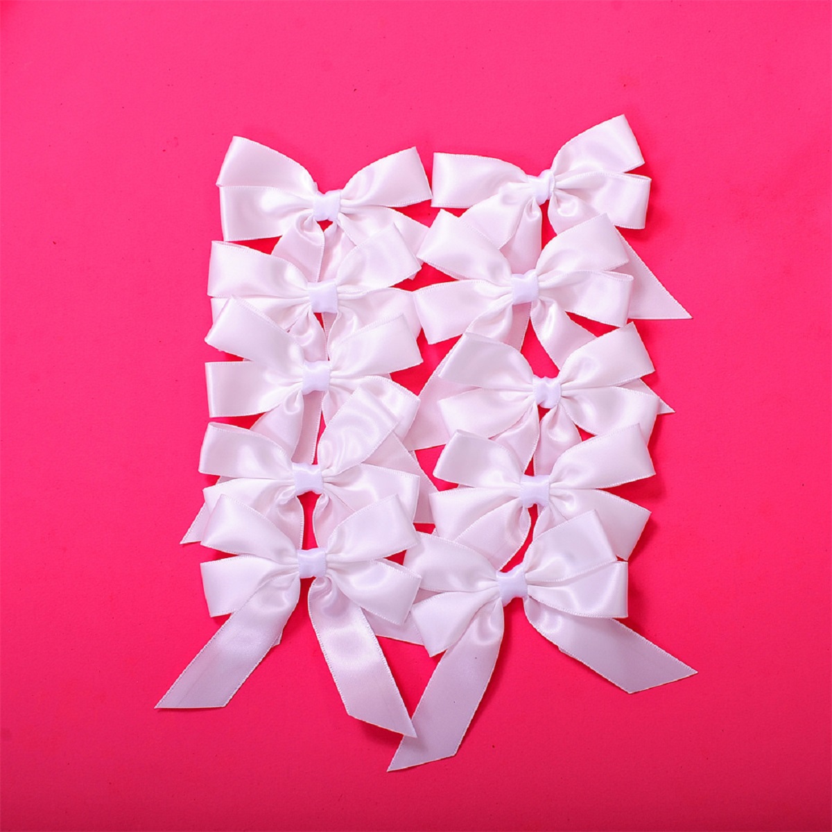 60 Pcs 3.35 Inch Satin Ribbon Bows in Premium Box for Christmas Gift Wrapping, Wedding Party Decorations- Mixed Color