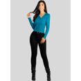thumbnail image 2 of Set De 2 Sueter De Mujer Manga Larga Unitalla Sueteres Botón Sweater, 2 of 5