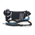 thumbnail image 1 of Hands Free Dog Leash Waist Bag Reflective Waist Pouch with Retractable Bungees Poop Bag Dispenser Pouch Adjustable for Training Walking Jogging and Running Your Pet, 1 of 6
