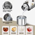thumbnail image 3 of 20 Oz Butterfly and Flower Coffee Tumbler Double Wall Insulated Stainless Steel Water Bottle | Metal Reusable Thermoses Flask with Cup Cap | Leak & Sweat Proof with Anti-Dust Lid, 3 of 7
