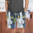 thumbnail image 7 of Relaxed fit printed pajama bottoms, sizes S to XXL An Oil Painting Cat, 7 of 7