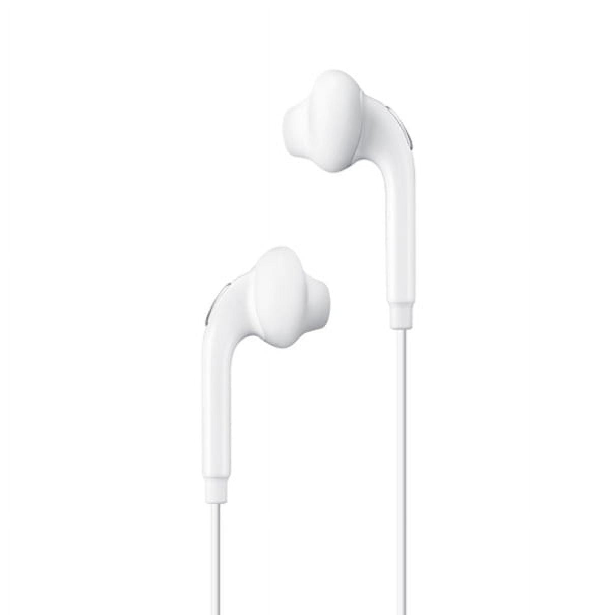Headset OEM 3.5mm Hands-free Earphones Mic Dual Earbuds Headphones  Earpieces In-Ear Stereo Wired White L9K for ZTE Speed, Supreme, Unico,  Valet, 