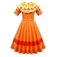 thumbnail image 1 of Vestido de princesa para niñas, disfraz de princesa de chanclas, princesas, princesas y princesas, Rapunzel, Anna y Elsa Fivean unisex, 1 of 2