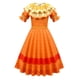 thumbnail image 1 of Vestido de princesa para niñas, disfraz de princesa de chanclas, princesas, princesas y princesas, Rapunzel, Anna y Elsa Fivean unisex, 1 of 2