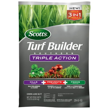 Scotts Turf Builder Southern Triple Action, 4,000-Sq.