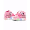 thumbnail image 3 of Tenis Bota Luces Led Bubble Gummers Niña Remy Rosa 12-17 rosa 17, 3 of 7