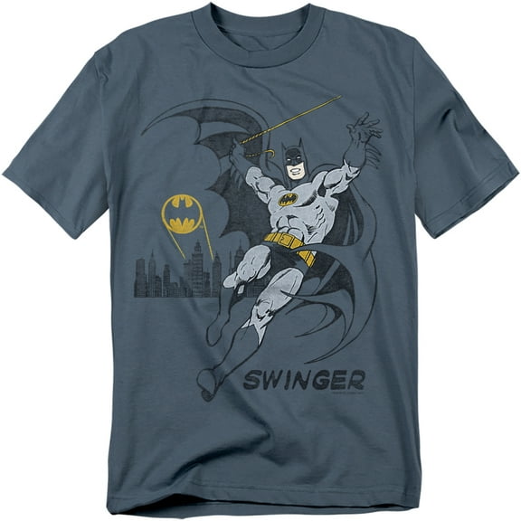 DC Comics T-Shirt Swinging Unisex Graphic Tee For Men & Women