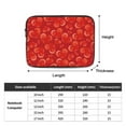 thumbnail image 3 of red hearts 13 inch Portable Laptop Sleeve Compatible with MacBook Air Notebook Computer Case for Men Women College School Students, 3 of 7