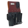 thumbnail image 3 of Trademan Twin Colour Electrician's Tool Pouch, Black & Maroon, 3 of 4
