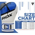 thumbnail image 3 of RDX Kids Boxing Gloves, 6oz Junior Training Mitts, Maya Hide Leather Ventilated Palm, Muay Thai Sparring MMA Kickboxing, Punch Bag Speed Ball Focus Pads Punching Workout, Youth Games Fun, 3 of 8