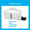 Premier Pet 128 oz. Pet Fountain Automatic water fountain for dogs