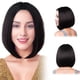 thumbnail image 5 of Peluca Bob real y natural Seitruly corta recta encantadora, 5 of 6
