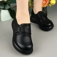 thumbnail image 3 of Women’s Non-Slip Waterproof Work Shoes, Oil-Resistant Kitchen Chef Shoes, Lightweight Flat Slip-On Safety Shoes for Restaurant, Hospital, Cleaning & Daily Work, 3 of 4