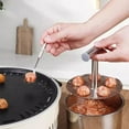 thumbnail image 4 of 2/1pcs Stainless Steel Meatball Maker 6/12 Holes Meat Balls Maker Machine Press Type Meatball Making Tool Household Anti-Stick Kitchen Meat Ball Mold Meatball Shaper, 4 of 9