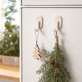 thumbnail image 2 of Magnetic Wreath Hanger, 2 Pack Heavy Duty Magnets with Hook for Cruise | Refrigerator, Christmas Decoration Magnetic Hooks for Metal Front Door, Cruise Hook Hanger for Hanging Cabins Grill Coat, 2 of 6