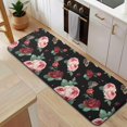 thumbnail image 5 of Pioneer Flower Floral Print Pattern Kitchen Rug Mat,Kitchen Runner Rugs Non Skid Washable,Decorative Kitchen Floor Mats for Kitchen,Sink,Laundry,17"x47.2", 5 of 7