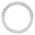 thumbnail image 3 of Wedding Rings Diamond Ring 14K White Gold Anniversary 0.50 CT TW, 3 of 5