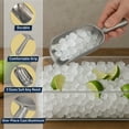 thumbnail image 2 of Kings County Tools 3-Piece Metal Ice Scoop Set - Cast Aluminum Scoops, 2 of 6