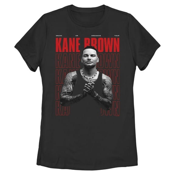 Womens Kane Brown Drunk Or Dreaming Portrait T Shirt