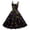 Navy, variant on Fgvctg Womens Mardi Gras Dress Party Formal Funny Sleeveless Cocktail Dresses Formal Retro 1950s Dresses Carnival Parade Glitter Mask Print Outfits Flowy Crewneck Clothing Navy XL