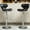 Dark Brown, variant on Airlift Adjustable, Chrome Base, Set of 2 - Good for Dining Room Decor