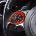 thumbnail image 5 of TINKI for Toyota 86 Subaru BRZ 2012-2020 Interior Car Steering Wheel Button Frame Cover Trims, Steering Wheel Cover Sequins Frame Trim Made of ABS material, 5 of 14