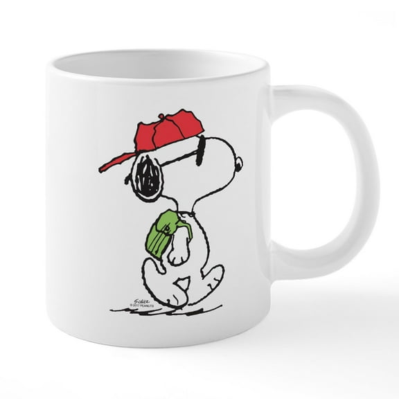 CafePress - Peanuts Back To School Mugs - 20 Oz White Ceramic Mega Mug
