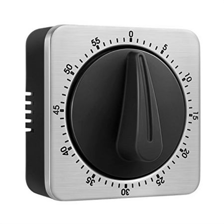

KeeQii Timer Kitchen Timer 60 Minute Timing with 80dB Alarm Sound Magnetic Countdown Timer Home Baking Cooking Steaming Manual T