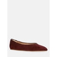 thumbnail image 2 of Scenario Women's Faux Suede Ballet Flats, 2 of 6