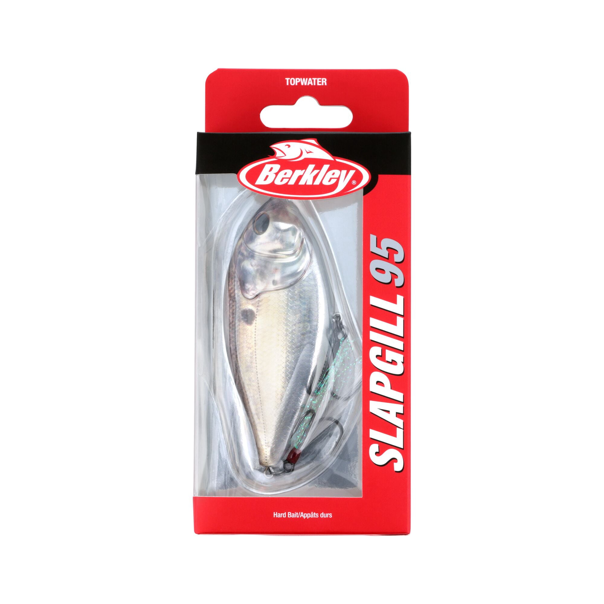 Berkley SlapGill Fishing Lure, 3.8 in, Chrome Shad (1-count)