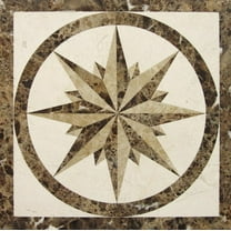 Floor Marble Medallion 30"x30"