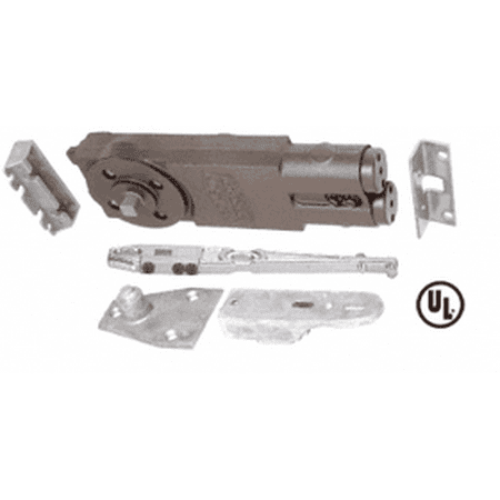 

Jackson 21101S17 Adjustable Spring Power 105 No Hold Open Overhead Concealed Closer with S Hardware Package