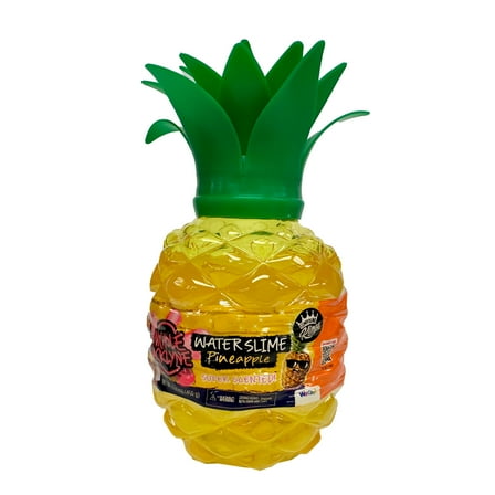 Compound Kings Nichole Jacklyne Water Slime, Yellow Pineapple Scent, Fruit Shaped Container, Kids 4 