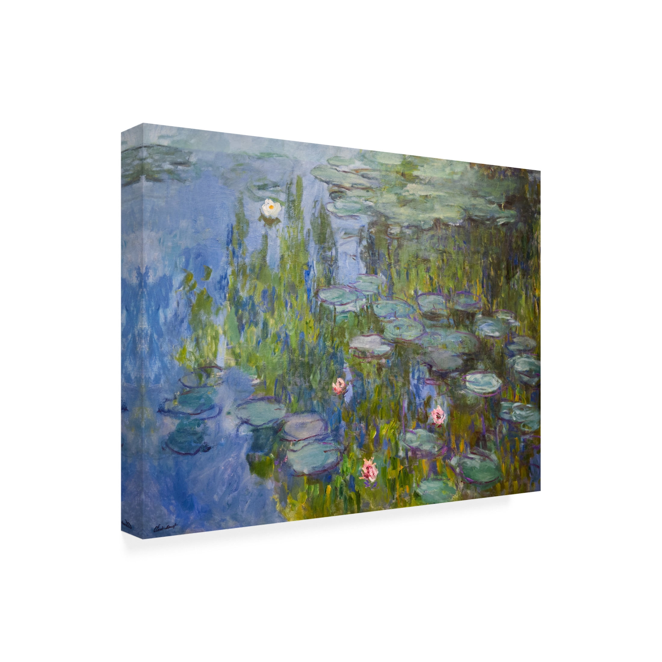 Trademark Fine Art Pictufy Water Lilies 1915 Canvas Wall Art