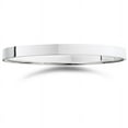 thumbnail image 1 of Bague Alliance Garde de Mariage Empilable Plate 2 mm en Or Blanc 14 K, 1 of 2