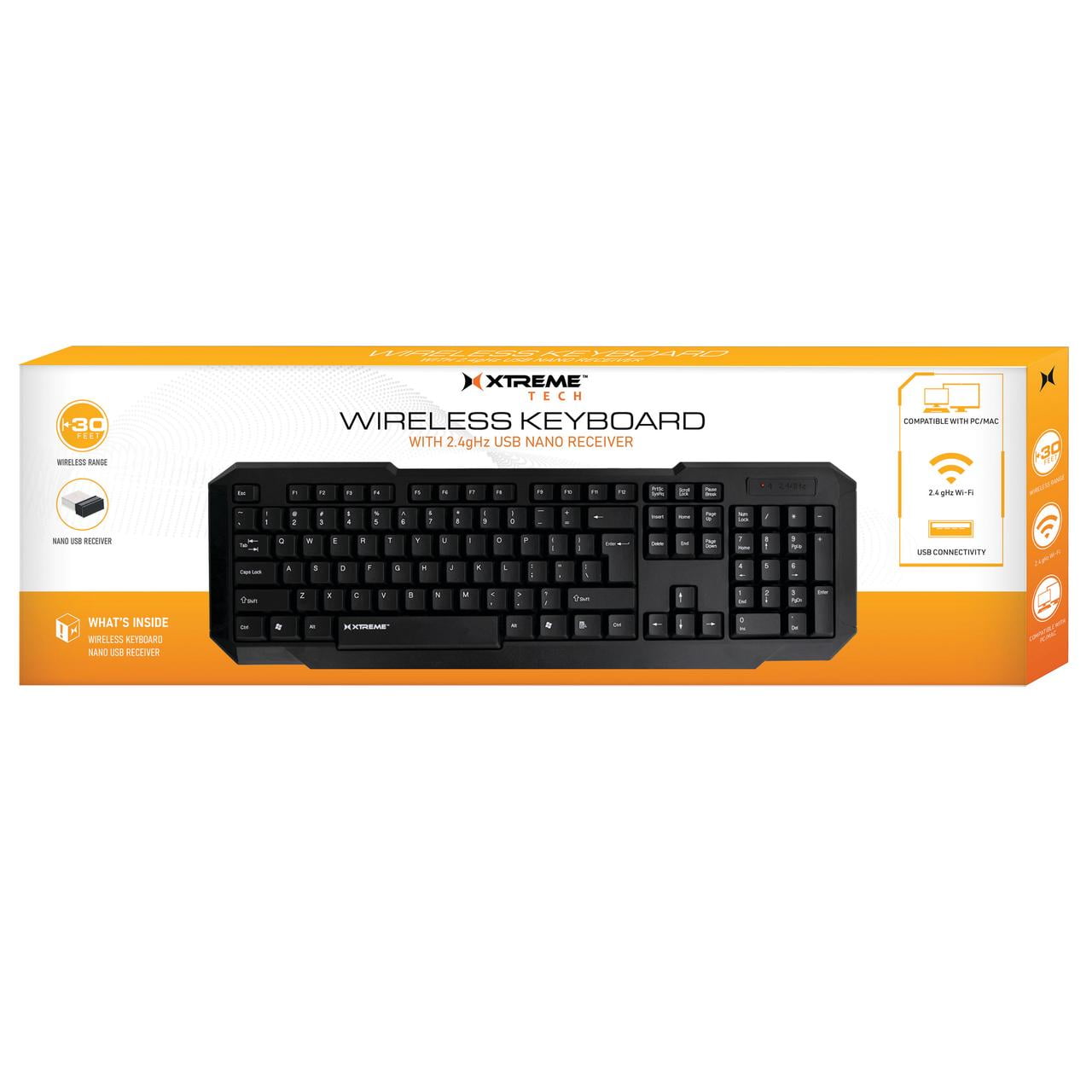 Xtreme XBK2-0104-BLK Clavier Bluetooth Sans-Fil pour Téléphone Intelli