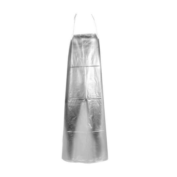 N01# Clearance Unisex 47X27.5 Inch Heavy Duty Clear Pvc Apron To Keep Dry And Clean While Washing Dishes Lab Work Dog Grooming Cleaning Fish Apron, Server Apron Clear