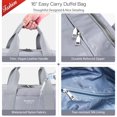 thumbnail image 4 of Bolsa deportiva compacta PHSYNI para mujer y hombre, 16 L, color gris, 4 of 6