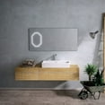 thumbnail image 5 of Quattro 70.01 Wall Mount/Vessel Bathroom Sink in Ceramic White with One Faucet Hole, 5 of 5