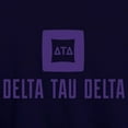 thumbnail image 3 of CafePress - Delta Tau Delta Purple Stacked Signature Sweatshirt - Pullover Hoodie, Classic & Comfortable Hooded Sweatshirt, 3 of 4