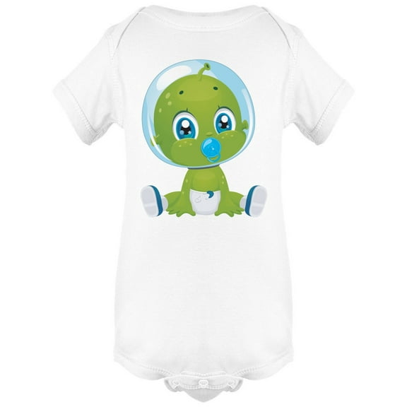 Baby Alien With Pacifier Bodysuit Infant -Image by Shutterstock,  6 Months