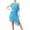 Blue, variant on Lovskoo Women's Flapper Dress 1920S Sequin Tassel Latin Party Cocktail Dress Ballroom Dance Costume Vintage Fringe Dress Black