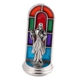 thumbnail image 3 of Estatua Religiosa Virgen María Jesús de Metal Esmaltado Figura de Familia Sagrada con Acabado Antiguo en Aleación Adecuada para Regalo Exhibición en C Estilo A, 3 of 8