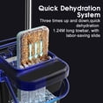 thumbnail image 5 of Self Cleaning Drying Wringing Mop Bucket System  Free Hand Wash Flat Floor Mop w/ 2 Microfiber Reusable Washable Pads Included, 5 of 8
