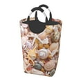 thumbnail image 2 of Vsdgher Colorful Seashells Print Square Laundry Bag Large Collapsible Dirty Clothes Bags With Handles Waterproof Essentials Storage For College Dorm, Family, 2 of 6