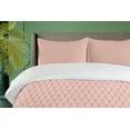 thumbnail image 4 of Ambesonne Damask Duvet Cover Sets, Oriental Floral Illustration, 2-King, Coral Pale Eggshell, 4 of 7
