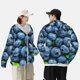 thumbnail image 4 of Fotbe Fresh Blueberries Chaqueta con Protección Solar UPF 50+ para Hombre y Mujer, Camisa con Capucha y Bolsillos-Small, 4 of 7