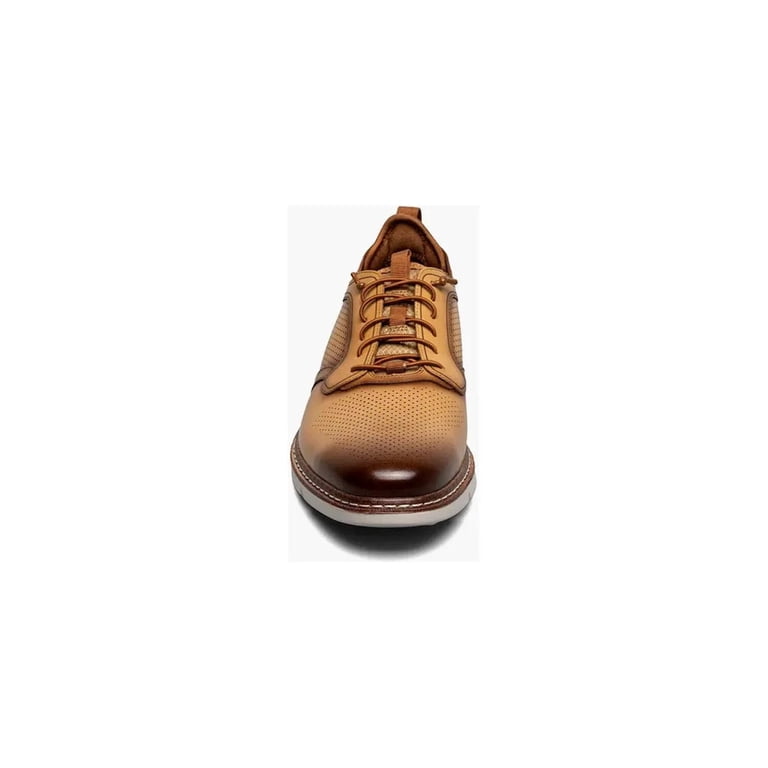 Stacy Adams Sync Plain Toe Elastic Lace Up Sneaker Leather  display picture 2
